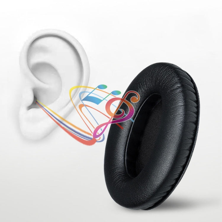 Headphone Cushion Cover – 2 PCS Breathable Foam Headphone Sleeves Earmuffs For Sennheiser HD200...