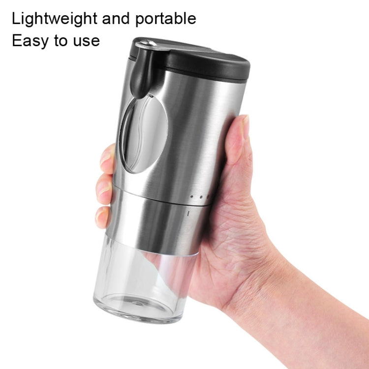 Manual Coffee Bean Grinding Machine Household Small Portable Coffee Machine, Stainless Steel