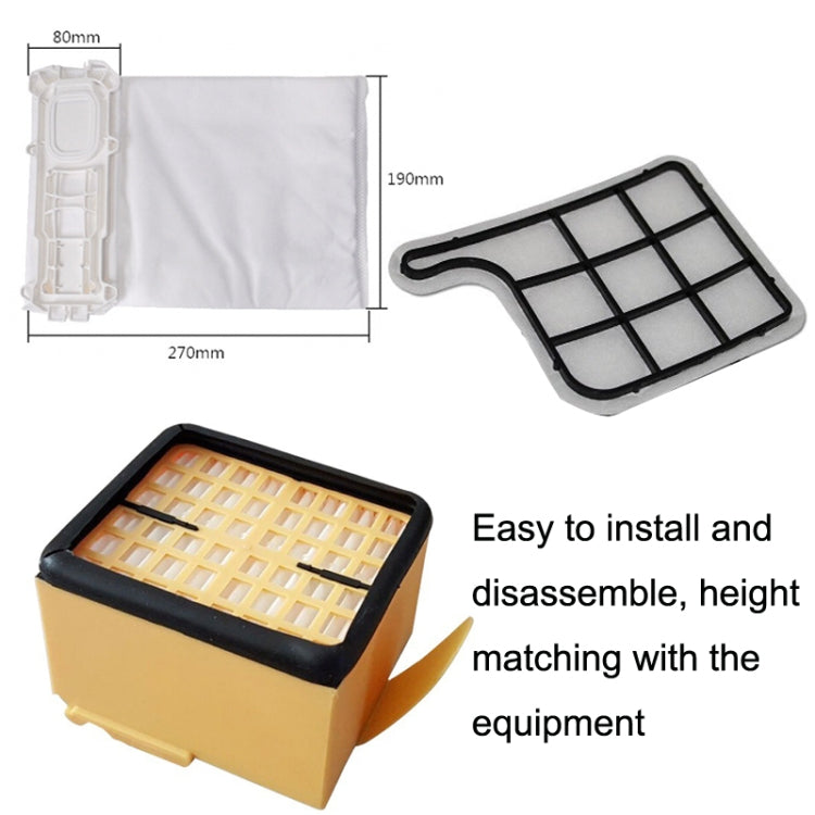 For Vorwerk VK135 / VK136 Vacuum Cleaner Accessories, 5PCS Dust Bag