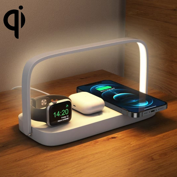 UD10 Wireless Charger – Mobile Phone Wireless Charger With Small Night Light, For iPhone... UD10 3 In 1