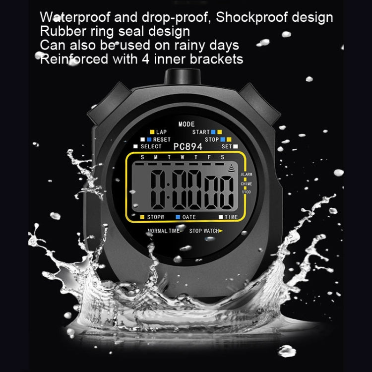 PC894 Stopwatch – Electronic Stopwatch Timer Sports Fitness Training Referee Stopwatch, PC894