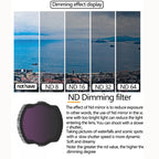 JSR Adjustable Filter For DJI Avata,Style:, MCUV, CPL, ND8, ND16, ND32, ND64, ND8PL, ND16PL, ND32PL, ND64PL, Night, Star, CPL ND8 ND16, ND8 ND16 ND32, 4 In1 NDPL, 6 In1 UV CPL ND8/16/32/64, 8 In 1 CPL ND8/16/32/64 Night 8PL 16PL