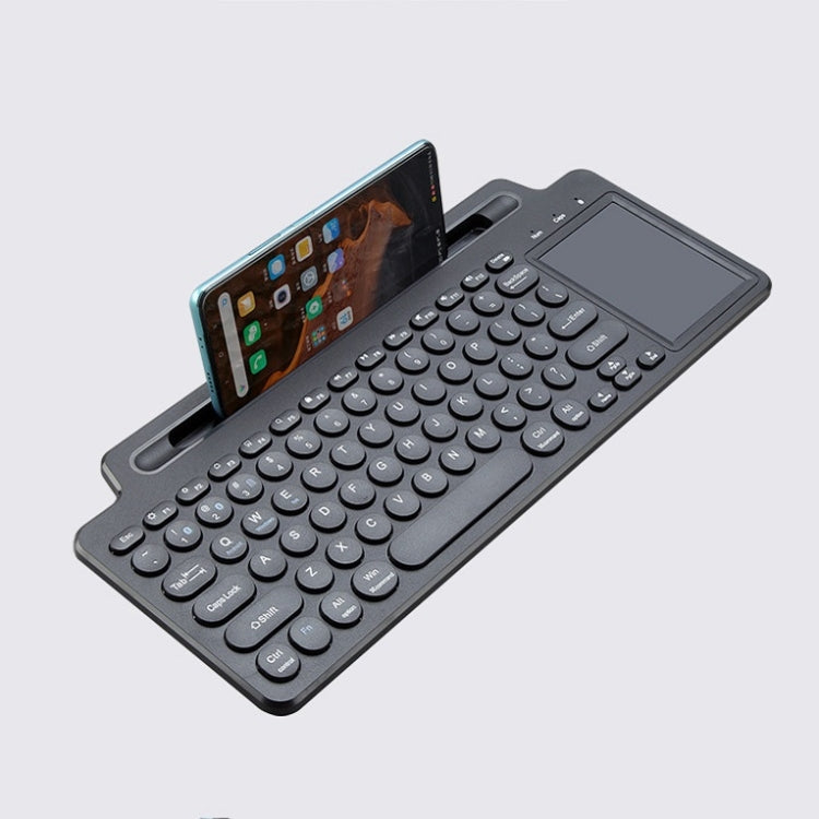 2.4G Bluetooth Wireless Keyboard With Card Slot Bracket, With Touchpad, No Touchpad – Card Slot, Bluetooth