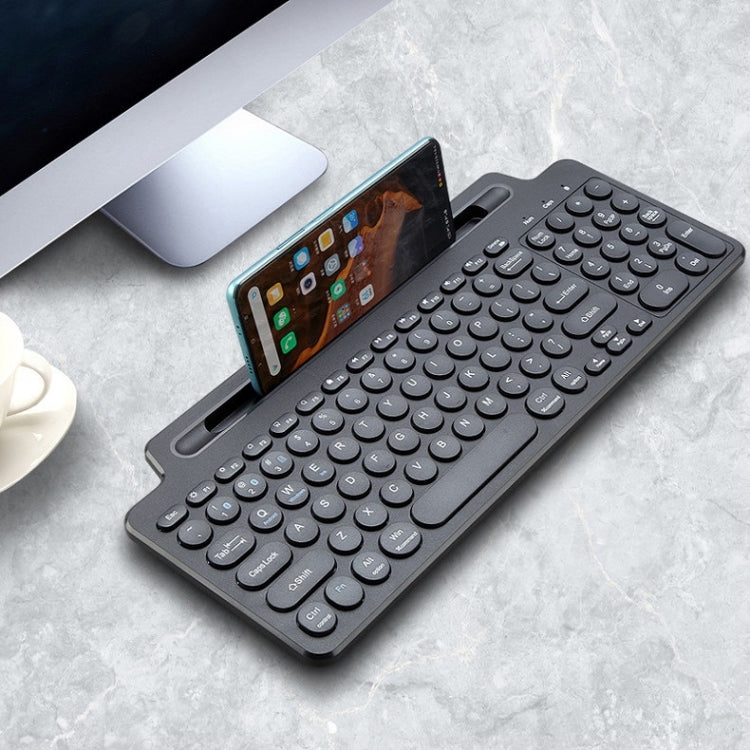 2.4G Bluetooth Wireless Keyboard With Card Slot Bracket, With Touchpad, No Touchpad – Card Slot, Bluetooth No Touchpad