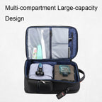 Bopai 61-86611 Multifunctional Wear-resistant Anti-theft Laptop Backpack with USB Charging Hole – Waterproof, Wear-resistant, Leather