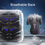 Bopai 61-86611 Multifunctional Wear-resistant Anti-theft Laptop Backpack with USB Charging Hole – Waterproof, Wear-resistant, Leather