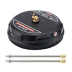 Round Floor Scrubber High Pressure Cleaner, Size:, 15 inch Plastic+2 Shots, 15 inch Stainless Steel+2 Shots