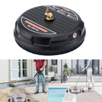 Round Floor Scrubber High Pressure Cleaner, Size:, 15 inch Plastic+2 Shots, 15 inch Stainless Steel+2 Shots 15 inch Plastic+2 Shots