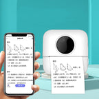 Mini Student Wrong Question Bluetooth Thermal Printer, White, Pink, Yellow