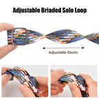 Wristband Protective Case Anti Scratch Bracelet Adjustable Strap For AirTag 2nd Gen / AirTag 1st Gen, Blue White, Pink White, Pink, Black, Red, Blue, Cowboy, Colorful Orange, Colorful Black – Wear-resistant, TPU