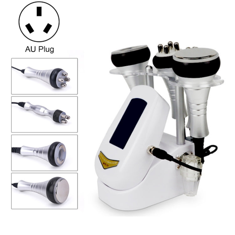 4 In 1 40K Ultrasonic Fat Blasting Device Radio Frequency Beauty Device, US Plug, UK Plug, EU Plug, AU Plug – Magnetic, TPU AU Plug