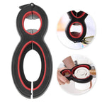 6 In 1 Simple Can Opener Multifunctional Plastic Bottle Opener, 6 In 1 Black Red 6 In 1 Black Red