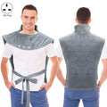 Heated Shoulder Guards Neck Guards Electric Heated Shawls Electric Blankets, UK Plug, EU Plug, US Plug, AU Plug – Durable Build, Easy to Use UK Plug Silver Gray