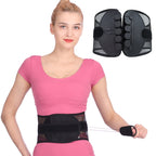 Adjustable Breathable Mesh Lumbar Support Belt, S, M, L, XL, XXL S Black