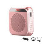 S17 Speaker – Mini Portable Tour Guide Teaching Loudspeaker with Screen Display, S17... S17 (Rose Gold) Rose Gold