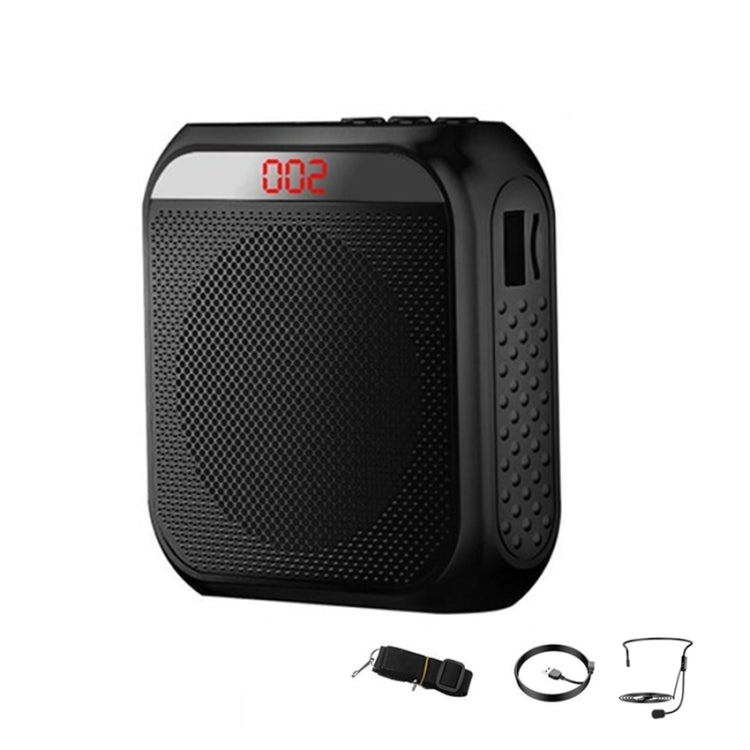 S17 Speaker – Mini Portable Tour Guide Teaching Loudspeaker with Screen Display, S17... S17 (Cool Black) Cool Black