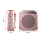 S17 Speaker – Mini Portable Tour Guide Teaching Loudspeaker with Screen Display, S17...