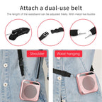 S17 Speaker – Mini Portable Tour Guide Teaching Loudspeaker with Screen Display, S17...