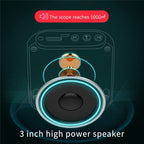 S17 Speaker – Mini Portable Tour Guide Teaching Loudspeaker with Screen Display, S17...