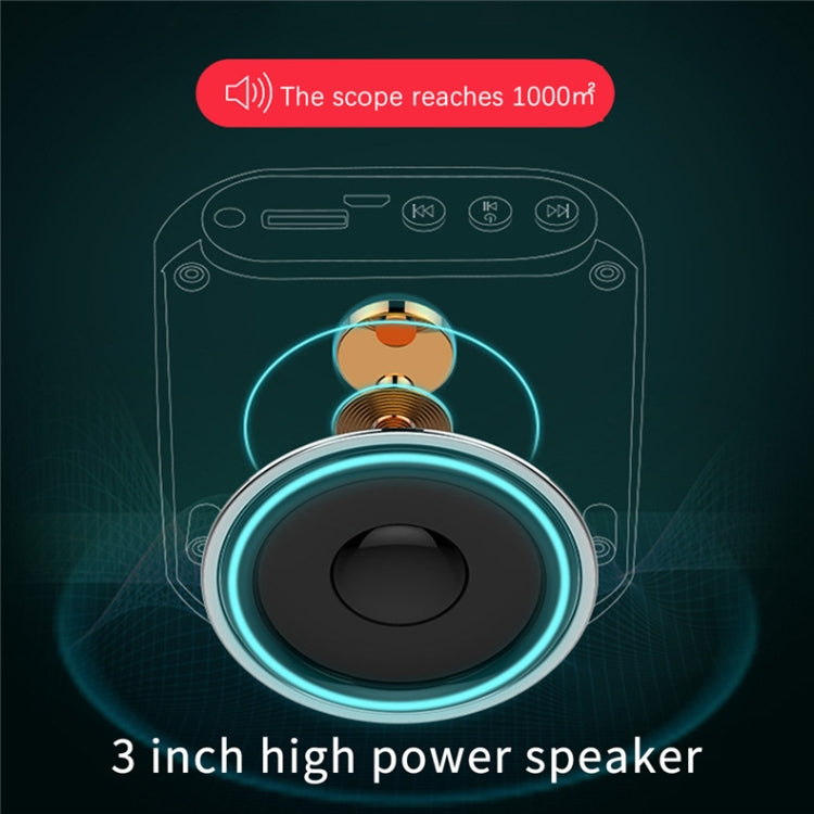 S17 Speaker – Mini Portable Tour Guide Teaching Loudspeaker with Screen Display, S17...