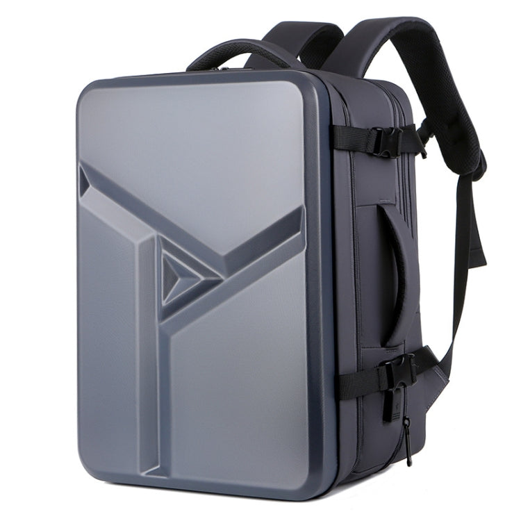 Large-capacity Waterproof Expandable Hard Shell Backpack with USB Charging Hole, 161 Light Grey, 161 Black, 161 Dark Gray, 162 Black, 162 Deep Gray, 162 Light Gray – Waterproof, Wear-resistant 161 Dark Gray