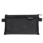Hechooses D033 Transparent Mesh Exam Portable Pen Bag, Style:, Square (Black), Square (White), Square (Gray), Square (Pink), Square (Green), Triangle (Black), Triangle (White), Triangle (Gray), Triangle (Pink), Triangle (Blue), Triangle (Green) –... Square (Black)