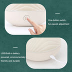 FX-039 USB Charging Ambient Light Humidifier Mountain Mini Wireless Humidifier, Green, White, Wine Red