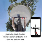 IJOYER A3S 4K Cycling Anti-Shake 360 Panoramic Action Camera, A3S