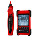 Rechargeable Adjustable Network Cable Tester Wire Tracker POE Cable Tester, ET616 (Red), ET618 (Red) ET616 (Red) Red