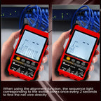 Rechargeable Adjustable Network Cable Tester Wire Tracker POE Cable Tester, ET616 (Red), ET618 (Red)