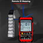 Rechargeable Adjustable Network Cable Tester Wire Tracker POE Cable Tester, ET616 (Red), ET618 (Red)