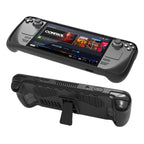 JYS For Steam Deck Handheld TPU Case + Touchpad Button Sticker, TPU Case + Touchpad Button Sticker TPU Case + Touchpad Button Sticker