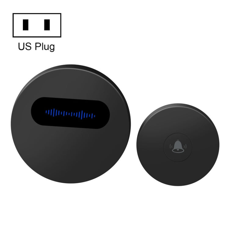 T10-1 1 For 1 Lighting Self-Power Generation Wireless Intelligent Anti -Rainwater Doorbell, T10-1 UK Plug Black, T10-1 EU Plug White, T10-1 EU Plug Black, T10-1 US Plug White, T10-1 US Plug Black, T10-1 UK Plug White – Shockproof, Waterproof T10-1 US Plug Black US Plug Black