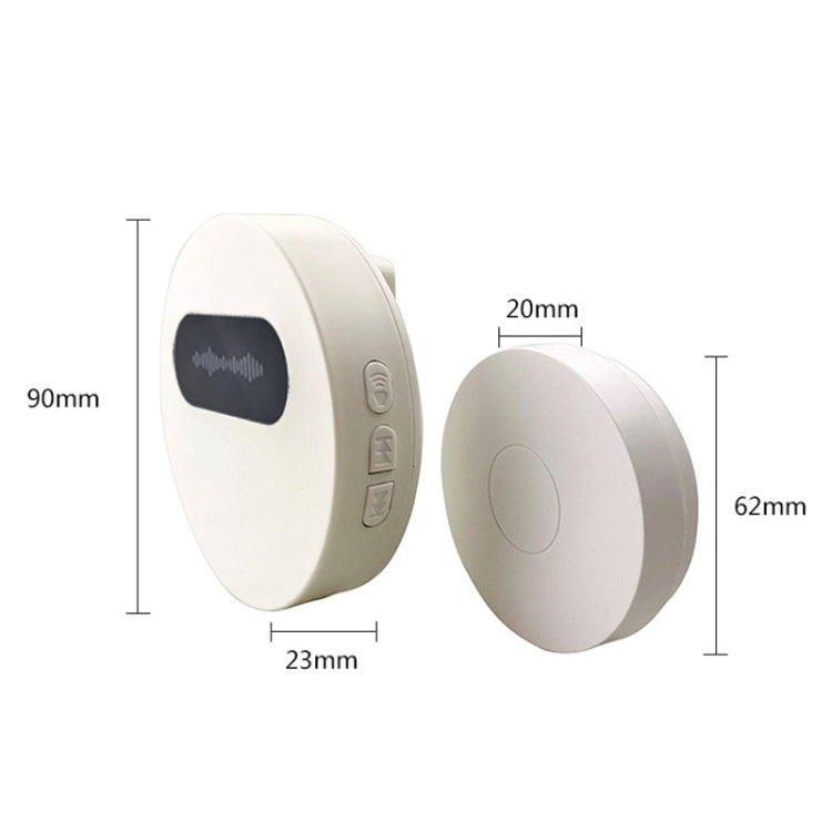 T10-1 1 For 1 Lighting Self-Power Generation Wireless Intelligent Anti -Rainwater Doorbell, T10-1 UK Plug Black, T10-1 EU Plug White, T10-1 EU Plug Black, T10-1 US Plug White, T10-1 US Plug Black, T10-1 UK Plug White – Shockproof, Waterproof