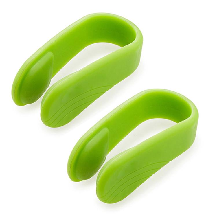 2 PCS Tiger Gripper Hukou Acupoint Massager, Green, Black Green