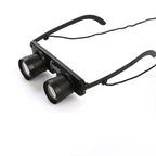 Camman 3 x 28 Adjustable Focus Glass Type Fishing Binoculars ,Spec:, Only Binoculars, With Zippered Glasses Case Only Binoculars