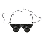 Camman 3 x 28 Adjustable Focus Glass Type Fishing Binoculars ,Spec:, Only Binoculars, With Zippered Glasses Case