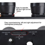 Camman 3 x 28 Adjustable Focus Glass Type Fishing Binoculars ,Spec:, Only Binoculars, With Zippered Glasses Case