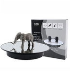 32cm Electric Turntable for Photography With Speed Direction Adjustment, White Mirror, Black Mirror, Golden Mirror