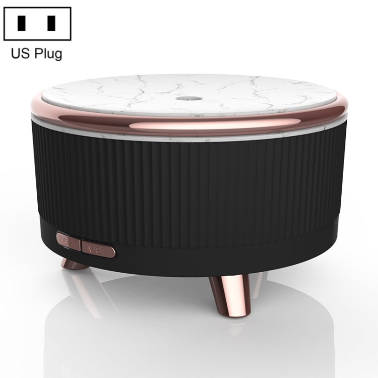 Ultrasonic Aromatherapy Diffuser Humidifier Essential Oil Diffuser, US Plug, EU Plug, UK Plug, AU Plug – Durable Build, Easy to Use US Plug Advanced Black