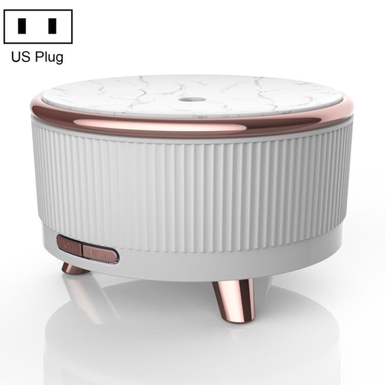 Ultrasonic Aromatherapy Diffuser Humidifier Essential Oil Diffuser, US Plug, EU Plug, UK Plug, AU Plug – Durable Build, Easy to Use US Plug White Moon