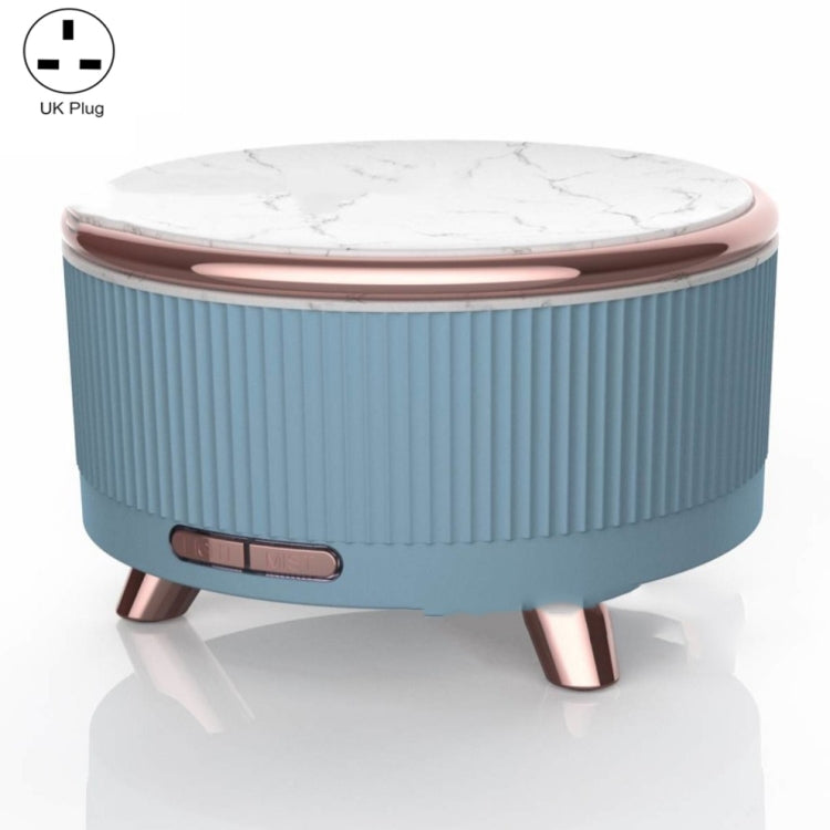 Ultrasonic Aromatherapy Diffuser Humidifier Essential Oil Diffuser, US Plug, EU Plug, UK Plug, AU Plug – Durable Build, Easy to Use UK Plug Sky Blue