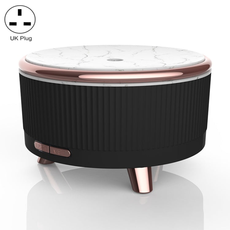 Ultrasonic Aromatherapy Diffuser Humidifier Essential Oil Diffuser, US Plug, EU Plug, UK Plug, AU Plug – Durable Build, Easy to Use UK Plug Advanced Black