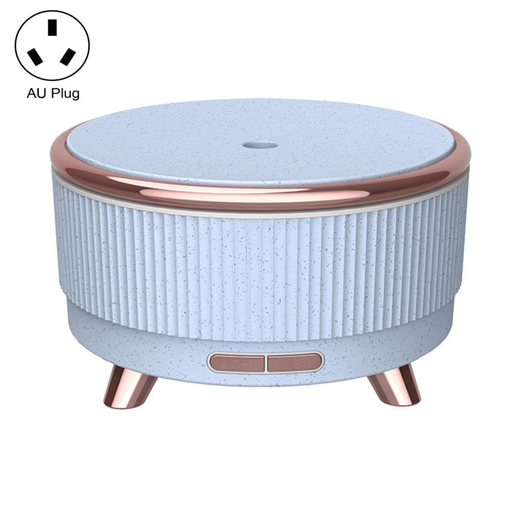 Ultrasonic Aromatherapy Diffuser Humidifier Essential Oil Diffuser, US Plug, EU Plug, UK Plug, AU Plug – Durable Build, Easy to Use AU Plug Blue Flower Dot
