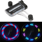 Bike Double-Sided Hot Wheels Mountain Bike Steel Wire Colorful Spokes Lamp, A02 – Durable Build, Easy to Use A02