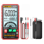 ANENG 616 Automatic High-precision Digital Display Capacitance Multimeter, Red, Black Red
