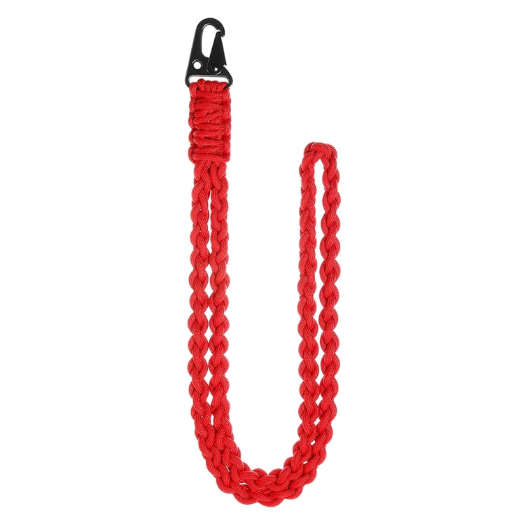 QD-258 Outdoor Multifunctional Hand-woven Metal Buckle Paratroopers Ropes Lanyard, QD-258 Paratroopers Ropes(Red), QD-258 Paratroopers Ropes(Black), QD-258 Paratroopers Ropes(Dark Blue) QD-258 Paratroopers Ropes(Red) Red