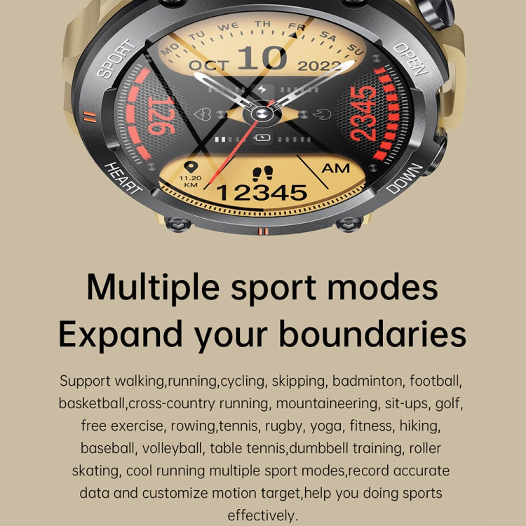 K56Pro Watch – 1.39" Screen, Blood Pressure Monitoring, Heart Rate Monitoring