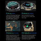 K56Pro Watch – 1.39" Screen, Blood Pressure Monitoring, Heart Rate Monitoring