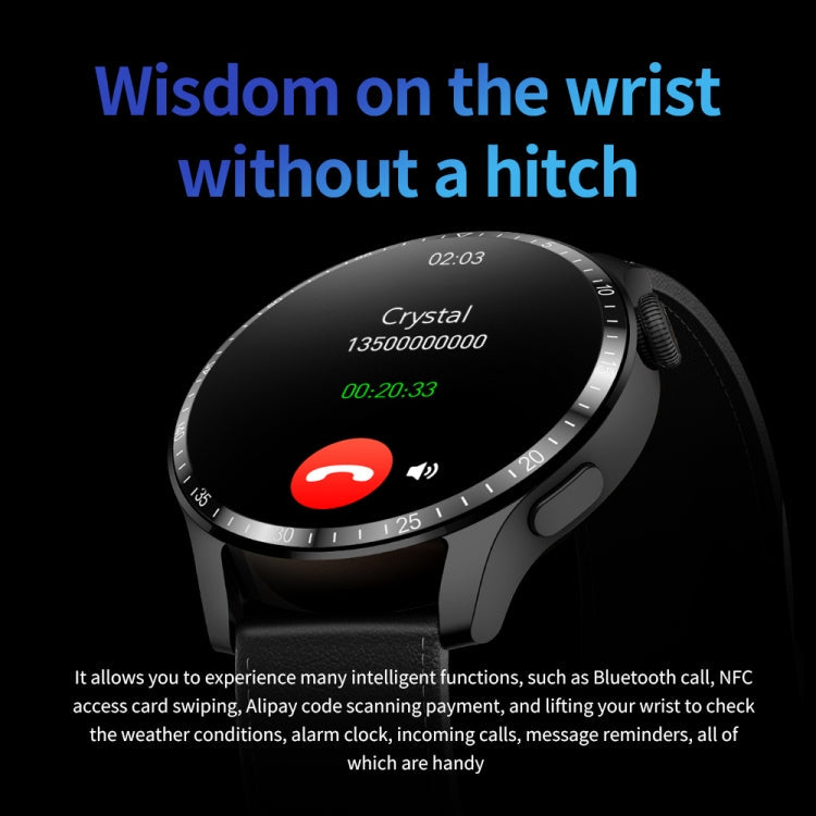 UM93Pro Watch – 1.28" Screen, Heart Rate Monitoring, NFC